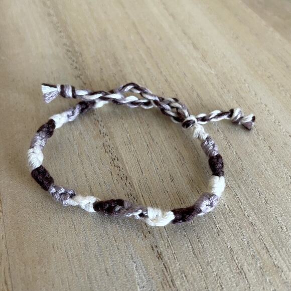 Handmade Jewelry - Theo Bracelet, anklet, trendy, comfortable, tie, embroidery thread, woven, gift,
